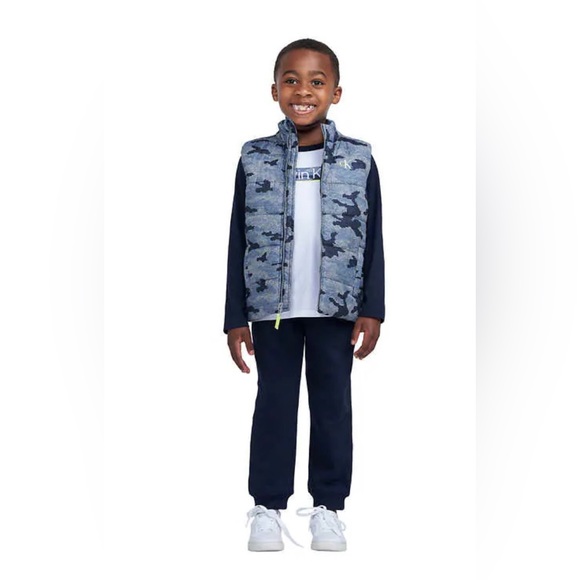 Calvin Klein Other - NWT Calvin Klein boys pants, long sleeve shirt and vest outfit